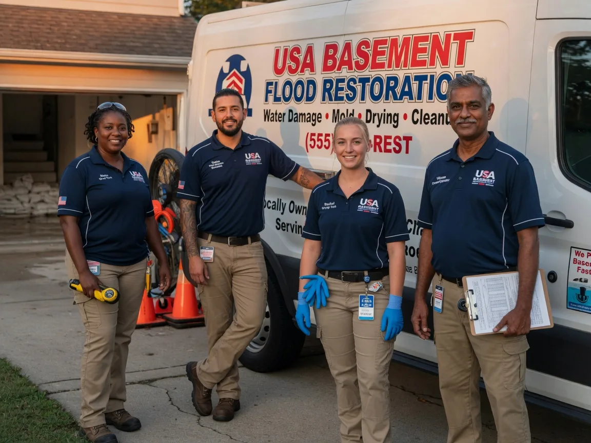 Basement Flood Cleanup company in Gillett, PA